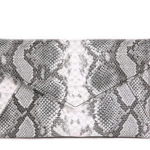 Urban Expression Snake Print Clutch